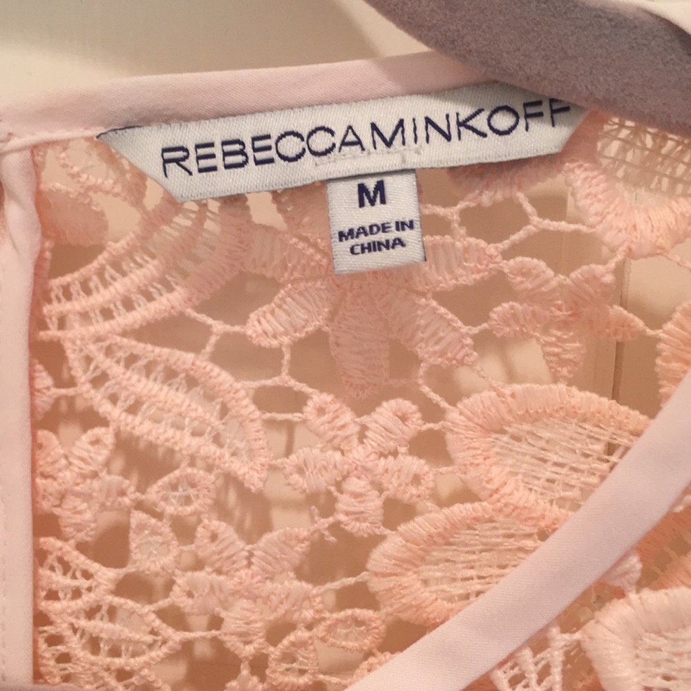 Rebecca Minkoff Lace Blouse Top - Picture 2 of 5
